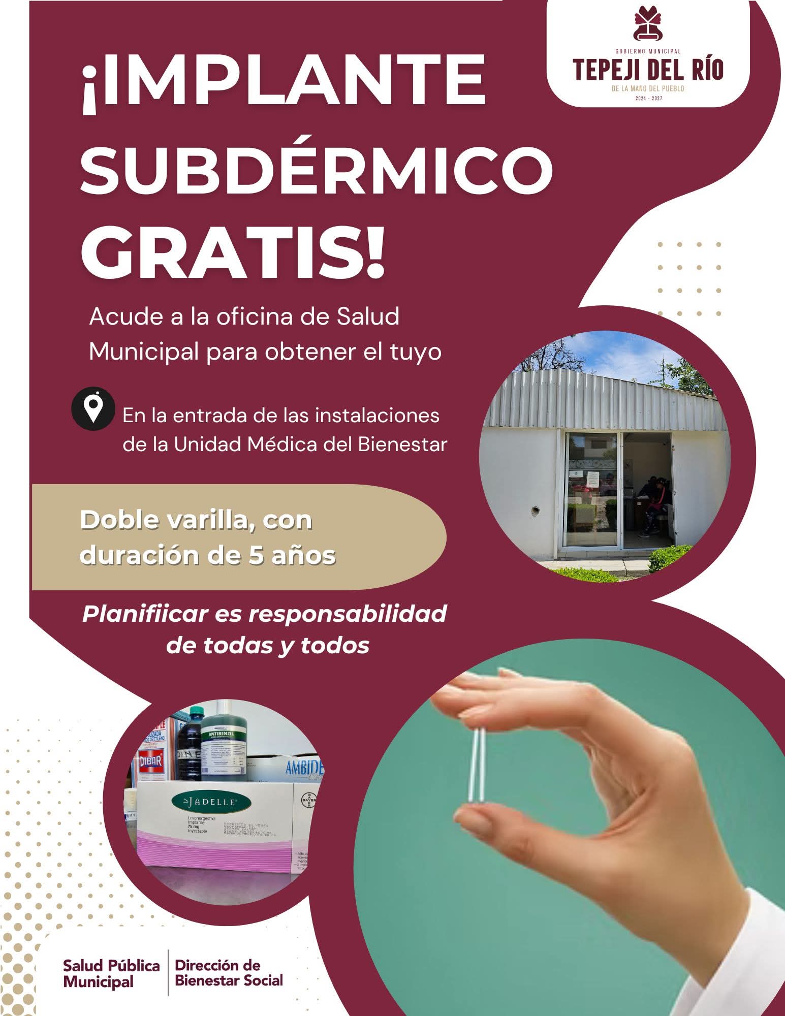 CAMPAÑA IMPLANTE SUBDÉRMICO GRATIS