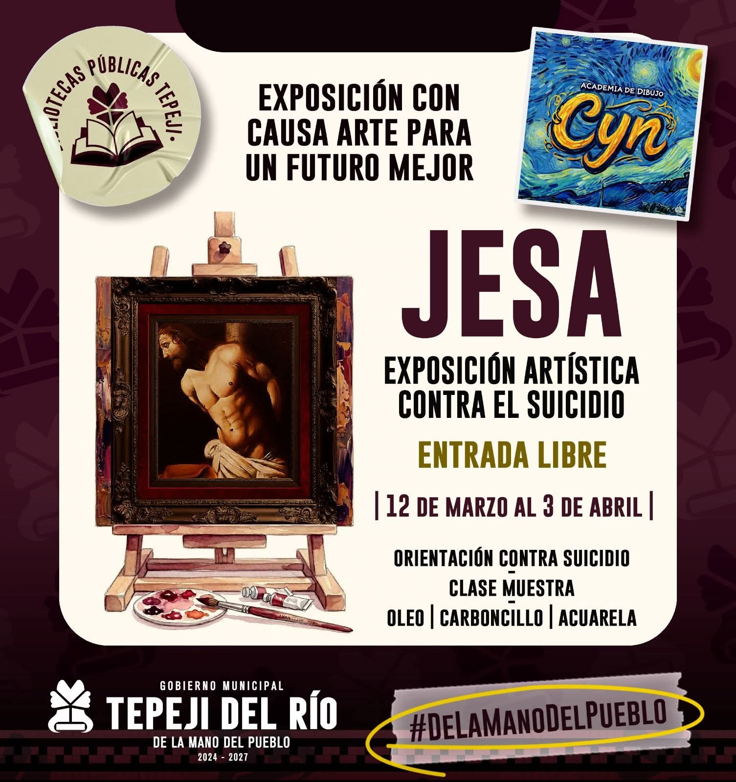 JESA: Exposición Artística Contra el Suicidio